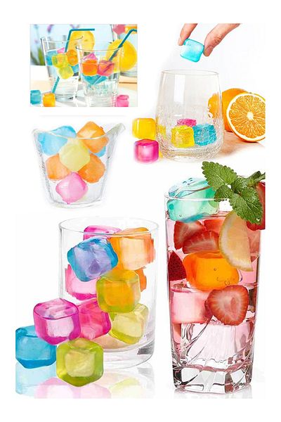 Royaleks 20 Colorful Ice Cubes - Ballpoint Cooling