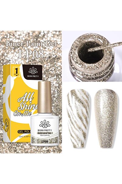 Born Pretty 10ml Nail Art Painting Çizim Jeli LP08 (57196)
