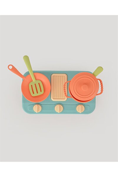 lets be child Lc Toy Turquoise Kitchen Set with Stove