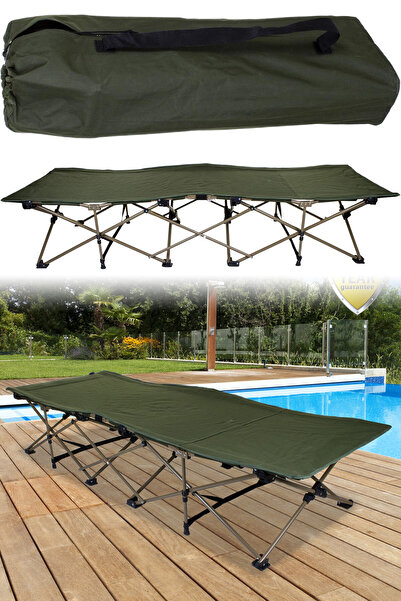 Binbirreyon Katlanabilir Kamp Yatağı Şezlong Kampet Çantalı Portatif 658x194cm Ha052