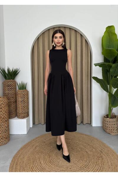 conconmoda Crismis Atlas Midi Elbise