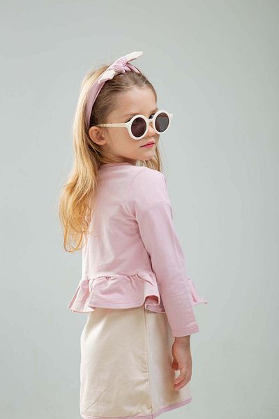 rg kidsstore Комплект от детска рокля и жилетка