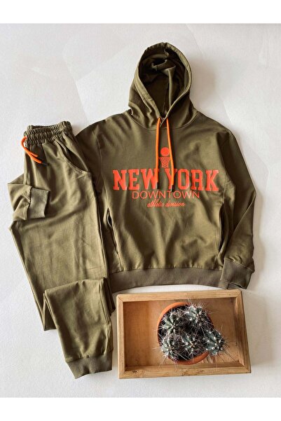 rg kidsstore Hooded Printed Youth Tracksuit Set