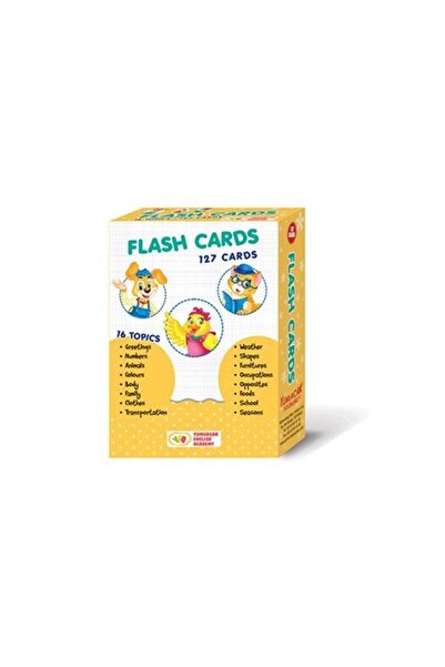 Yumurcak Yayınları Yumurcak İngilizce Flash Card 127 Kart