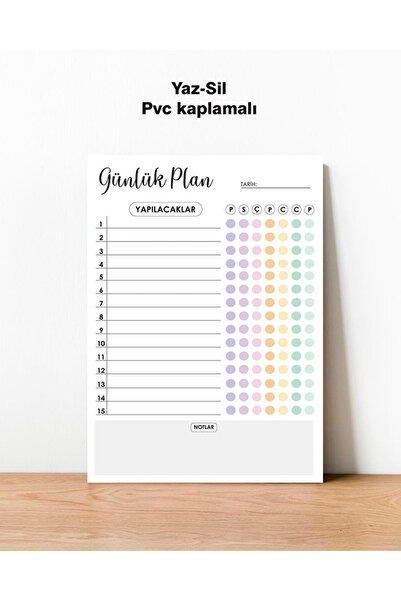 Ayışığı Dizayn Planificator zilnic Poster PVC Summer-Sil 21x30 cm