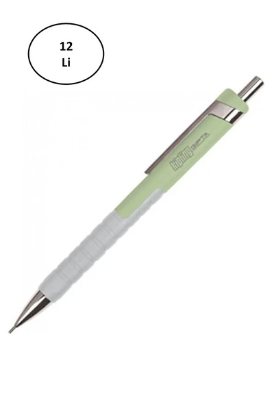 Gıpta Light Green Pastel Versatil Pen Chiping - 0.7 Mm, Pack of 12