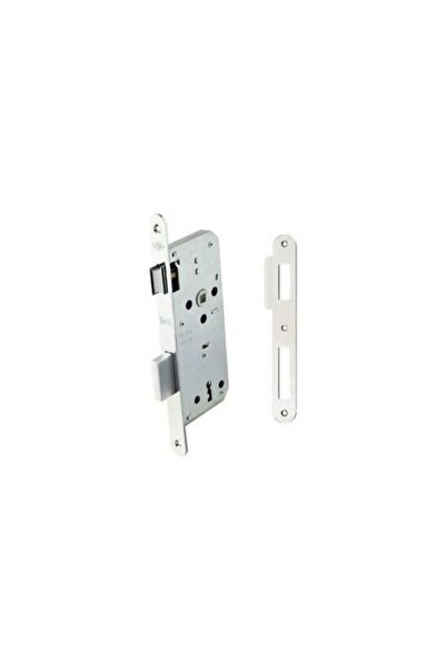 KALE 151-R Interior Door Mortise Lock 40 mm Nickel Oval