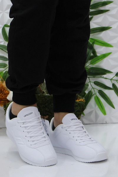 Lescon Αθλητικά παπούτσια Neptun 5 White Comfortable Flexible Γνήσιο προϊόν Sneaker
