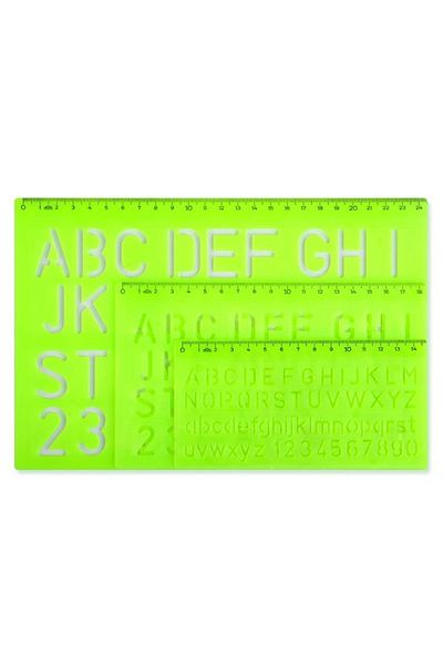 HATAS Billet Letter Template 10-20-30mm