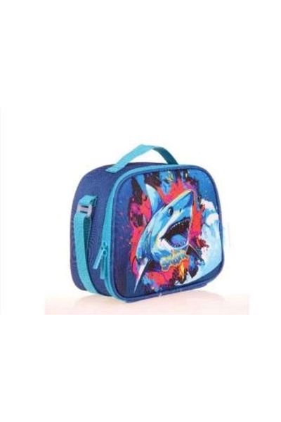 KAUKKO Cutie de prânz termoizolată Blue Shark pentru băiat