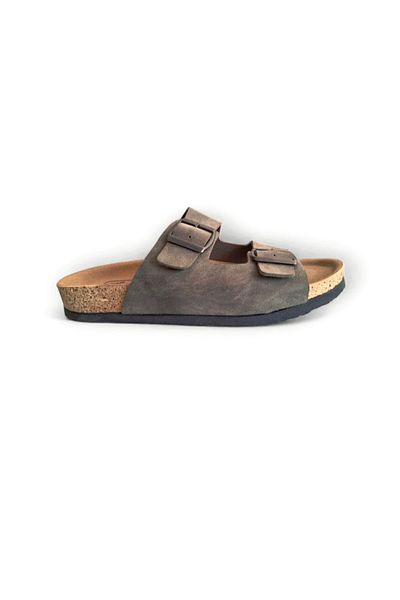 Esem Double Buckle Casual Men's Slippers