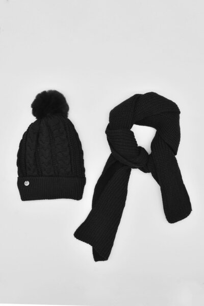 Külah Γυναικείο Σετ Κασκόλ Μπερέ Σετ 2 τεμαχίων σε κουτί δώρου