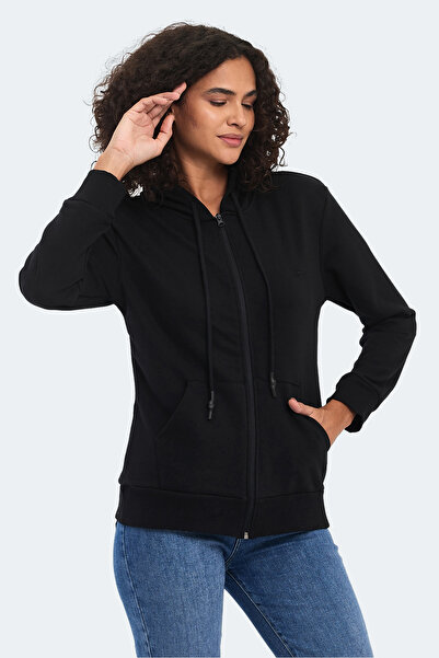 Slazenger KOLLEEN I Kadın  Siyah Sweatshirt
