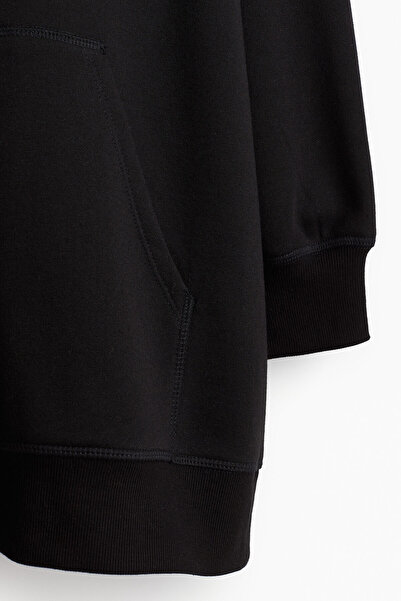 H&M Kapüşonlu Ve Pamuklu Elbise