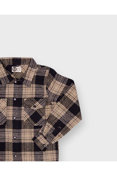 rg kidsstore Young Unisex Winter Lumberjack Checked Shirt