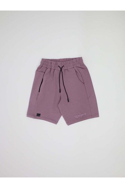 rg kidsstore Pantaloni scurți sport - Detaliu broderie pentru adolescenți