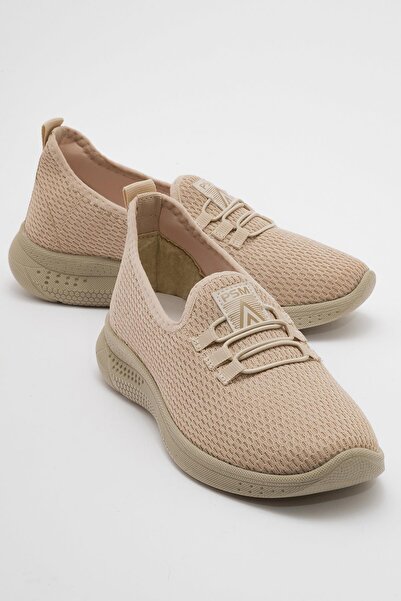 Ccway Γυναικεία Αθλητικά Μπαλαρίνα με κορδόνια ΜΠΕΖ