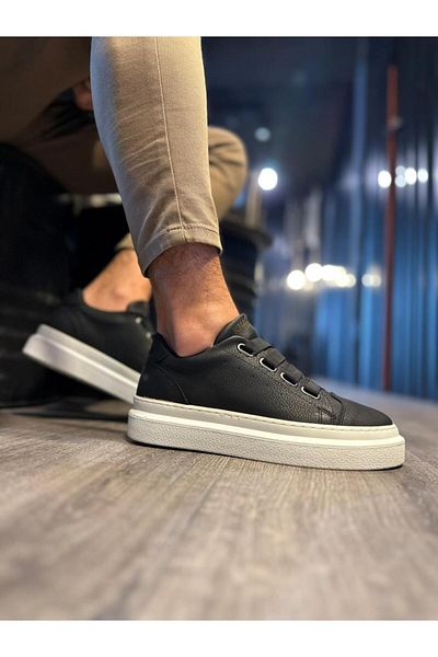 by renas Pantofi casual Knack 521 Negru (talpă albă)