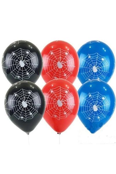 party mix Halloween 8 Balloons - Halloween, Pumpkin, Bat and Spider Balloons