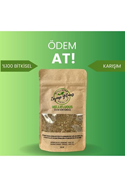 MELLİFLUOUS Ödem Söktürücü Yardımcı Özel Karışımlı Bitkisel Detoks Çay (50GR)