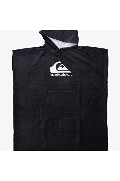 Quiksilver Hoody Towel Men's Black Sweatshirt Men's Towel Aqyaa03233