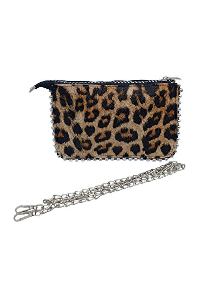 Martello Zincir Askılı Üç Bölmeli  Omuz Çantası