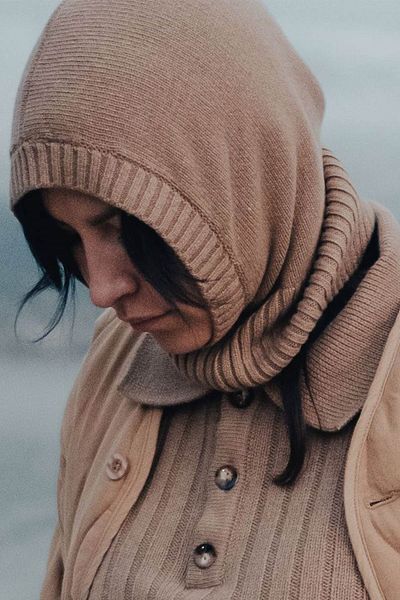 Külah Balaclava Women's Knitwear Snow Mask Beanie Neck Collar