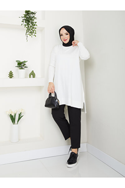 MODAMÜNASİP Υπέροχο τονίκ που δεν ρυτίζει και είναι μερσεριζέ