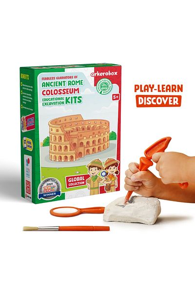 Arkerobox Set de excavare educațional Colosseum roman antic