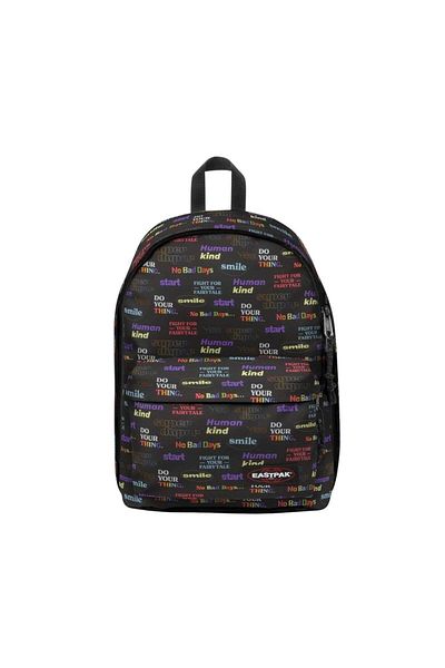 Eastpak Out Of Office Nostalgia Μαύρο σακίδιο πλάτης