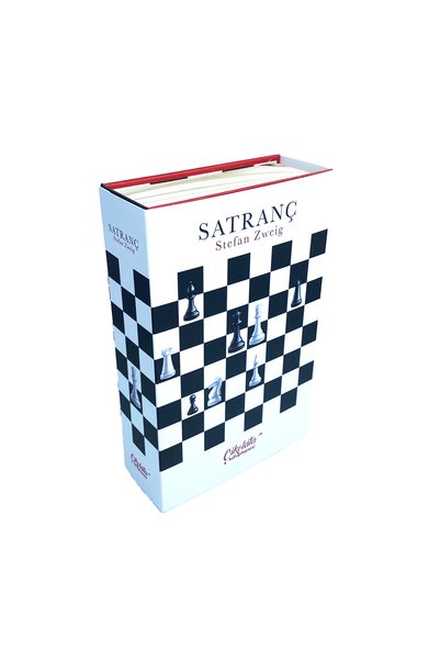 Çikolata Kütüphanesi Stefan Zweig Satranç Temalı Ciltli Çikolata Kütüphanesi