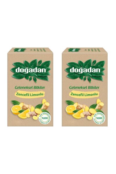 Doğadan Zencefil Limonlu Çay 18'li X 2 Adet