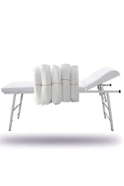 azizbey Stretcher Cover Single Cover 12gr 50pcs 80x240cm Elastic on All Sides