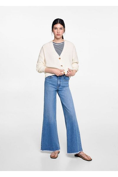 Mango Teen Cardigan de tricotaj cu nasturi