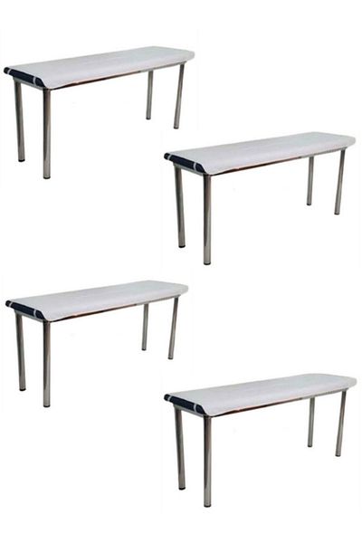 alez PVC White Stretcher Cover Set of 4, PVC Elastic White Inspection Table Cover