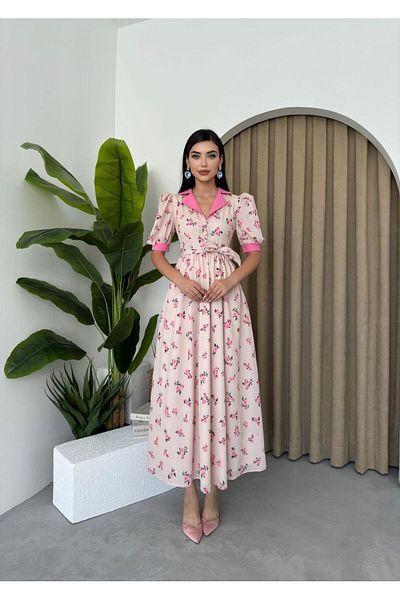 conconmoda Μακρύ φόρεμα Marya με φλοράλ στάμπα