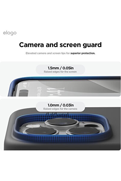 m.tk moveteck İphone 16 Pro Max Uyumlu Lansman Magsafe Şarj Özellikli Yumuşak Mat Renkli Hassas Butonlu içi Kadife