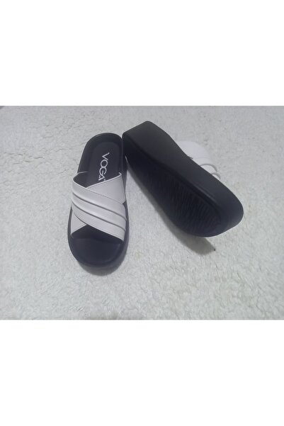 Voga Women's White Orthopedic Soft Sole Daily Stylish Slippers