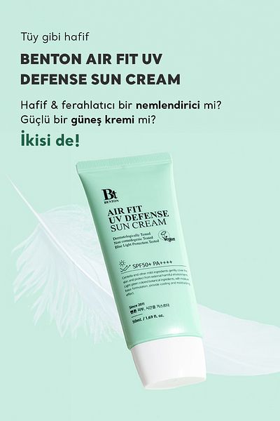 Benton Air Fit Uv Defense - Spf50+ Pa++++ 50ml Vegan Cica Sunscreen