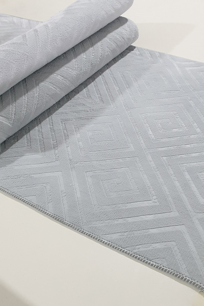 Babil Home Kaymaz Tabanlı Kesme Kabartmalı Salon Koridor Mutfak Halisi JLX505...