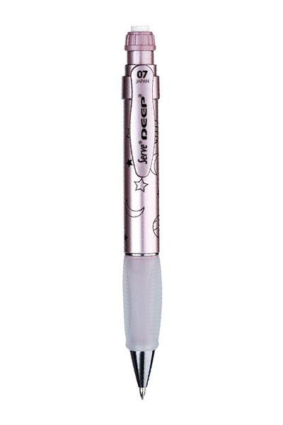 Serve Deep Mechanical Pencil 07mm Patterned Metallic Rose