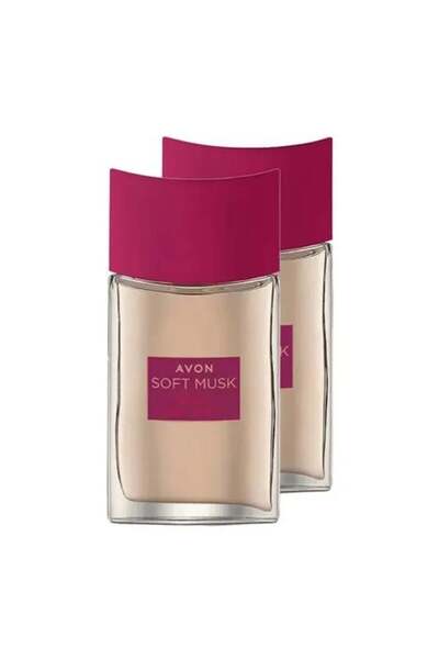 AVON Soft Musk Delice Velvet Berries Kadın Parfüm Edt 50 Ml. Ikili Set