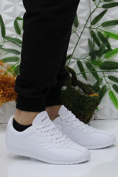 Lescon Αθλητικά παπούτσια Neptun 5 White Comfortable Flexible Γνήσιο προϊόν Sneaker