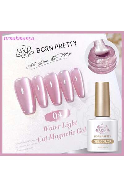 Born Pretty 10ml Water Light Cat Magnetic Kalıcı oje WL-04 (58465)