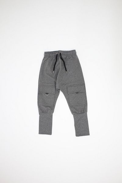 rg kidsstore Basic Cargo Pants - Pocketed and Lacing Detailed