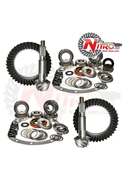 MXO XJ / YJ AYNA MAHRUTİ D30 ÖN D35 ARKA 4.56 SET