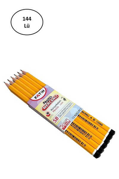 Fatih 144 Pieces Lead Pastel Coral Pencil Set