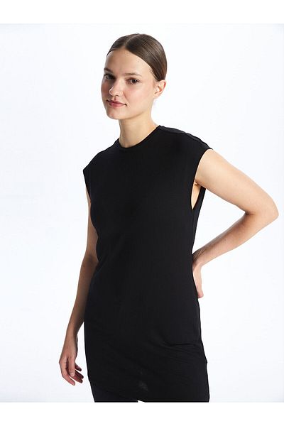 LC Waikiki Lw - Women's Crew Neck Plain Tunic