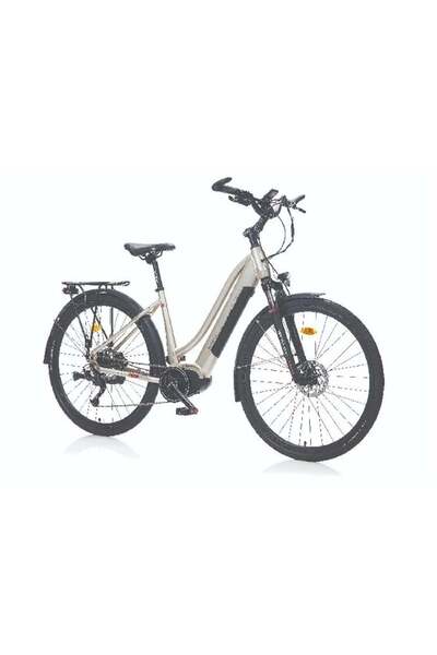 Corelli SACHA-L ELEKTRİKLİ KADIN ŞEHİR BİSİKLET 46CM HD 28 JANT 9 VİTES GRAY