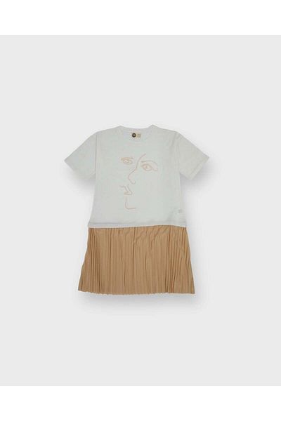 rg kidsstore Design rochie plisată pentru fată tânără